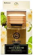 🌸 bullsone grasse diffuser, natural car air fresheners - jasmine & bergarmot luxury car perfume logo