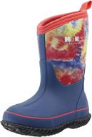 mcikcc waterproof rubber boys' boots - choose from multiple options! logo