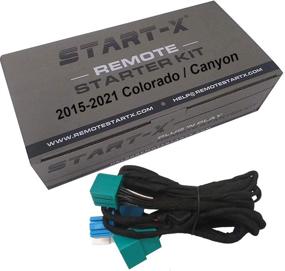 img 1 attached to 🚗 Пульт дистанционного запуска Start-X для Colorado & Canyon 2015-2021: Простая установка Plug N Play, дистанционный запуск 3 X Lock, установка за 15 минут, обновление через USB, нет сплайсинга проводов!