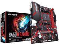 игровая материнская плата amd b450m matx логотип