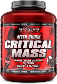 img 4 attached to Шоколадный молочный коктейль Myogenix Aftershock Critical