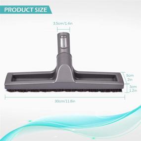 img 3 attached to 🧹 Enhance Your Dyson Vacuum Cleaning Experience with KEEPOW FlatOut Head Tool & Converter Adapter - Pack of 2