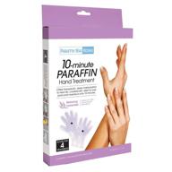 🧤 оживите свои руки с помощью парафиновой обработки paraffin wax works длительностью 10 минут - расслабляющие лавандовые спа-перчатки логотип