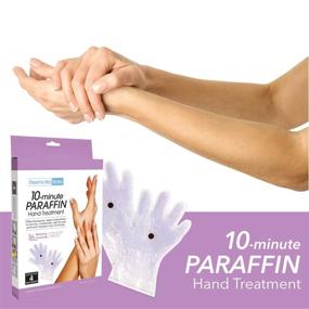 img 2 attached to 🧤 Revitalize Your Hands with Paraffin Wax Works 10-Minute Hand Treatment - Relaxing Lavender Spa Gloves