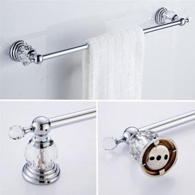 img 2 attached to WOLIBEER Bathroom Hardware Accessories Polished