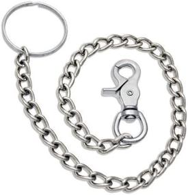 img 3 attached to Chrome Steel Wallet Chain Trigger