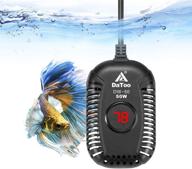 🐠 datoo aquarium heater 50w: mini fish tank heater, 50 watt submersible with led temperature display logo