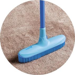 img 2 attached to 🧹 Spontex Catch and Clean: The Ultimate Indoor Rubber Broom and Dustpan Combo