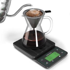 img 3 attached to ☕ Coffee Gator Digital Multifunction Kitchen Scale with Timer & Large LCD - Ideal for Food, Espresso, and Beverages