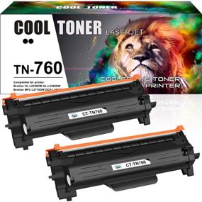 img 4 attached to 🖨️ Cool Toner Compatible Toner Cartridge Replacement for Brother TN760 TN 760 TN-760 TN730 TN-730, 2-Pack, Black – Compatible with MFC-L2710DW, MFC-L2750DW, HL-L2395DW, HL-L2350DW, HL-L2390DW, HL-L2370DW, DCP-L2550DW Printers