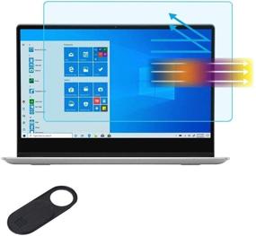 img 4 attached to Protect Your Eyes: 11.6'' Lenovo Chromebook C330 Anti Blue Light Screen Protector - 2 Pack