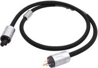 🔌 viborg mbu1501 high fidelity power cable | hi-end us type ac audio power cord logo