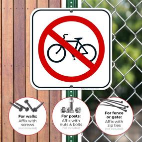 img 1 attached to Aluminum Aluminum UV Professional Graphics Easy Outdoors Occupational Health & Safety Products in Safety Signs & Signals