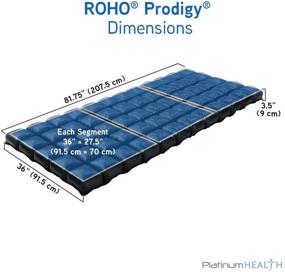 img 1 attached to Roho Prodigy Premium Mattress Overlay: #1 Non-Powered Overlay with Exclusive Dry-Flotation Technology and Superior Performance