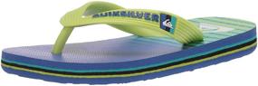 img 4 attached to Quiksilver Point Sandal Black Toddler Boys' Shoes