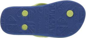 img 1 attached to Quiksilver Point Sandal Black Toddler Boys' Shoes