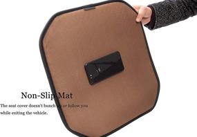 img 2 attached to KENNISI Cushion Massaging Durable 1 Black FD