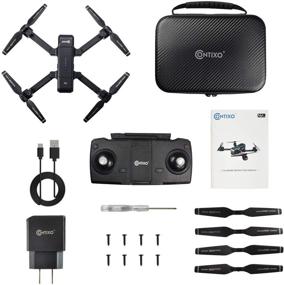 img 3 attached to Contixo F22 FPV Foldable Drone with 4K FHD Camera - Ideal for Adults, Kids, and Beginners - Gesture Control, GPS Auto Return, Follow Me - Includes Carrying Case