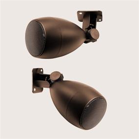 img 2 attached to 🔊 LS3 Bronze OSD 3-Inch Landscape In-Ground Speaker Pair - 60W, Outdoor Weather Resistant