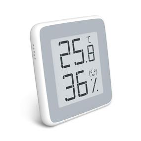 img 4 attached to 🌡️ Humidy Humidity Thermometer, 360° HD E-Ink Screen Indoor Humidity Gauge High Precision Guitar Room Bedroom Monitor