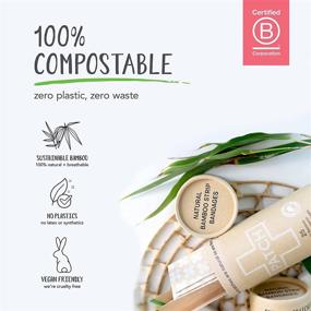 img 1 attached to PATCH Bamboo Bandages - Eco-Friendly & Hypoallergenic Wound Care for 🌱 Sensitive Skin (25ct) - Compostable, Biodegradable, Latex Free, Plastic Free, Zero Waste, Natural