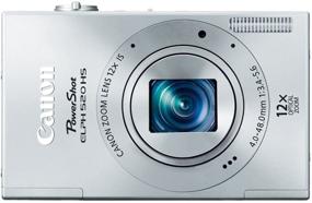 img 4 attached to 📷 Canon PowerShot ELPH 520 HS 10.1 MP CMOS Digital Camera: 12x Optical Zoom, 28mm Wide-Angle Lens, 1080p Full HD Video Recording in Silver