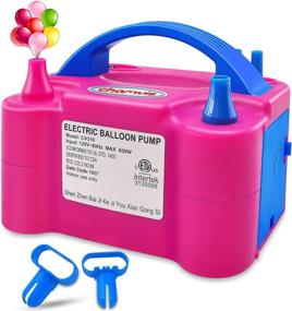 img 4 attached to 🎈 chamvis Electric Balloon Pump - 110 600W Balloon Inflator/Blower Pump: Quick & Easy Filling for Balloon Arch Kit, Garland, or Party Decorations