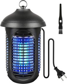 img 4 attached to Cutting-Edge Electric Bug Zapper: Powerful 4000V, 40W Indoor Insect Killer with Waterproof UV Lamp Trap and Bug Repellent - Ideal for Indoor & Outdoor Use!