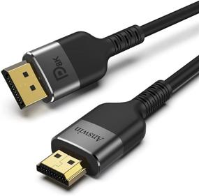 img 4 attached to 🔌 6Ft Industrial Electrical DisplayPort Cable - UniDirectional Compatible & More