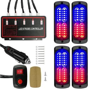 img 4 attached to Emergency Control Flashing Construction Universal Lights & Lighting Accessories
