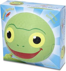 img 3 attached to 🐸 Classic Kickball Toy - Melissa & Doug Froggy Edition