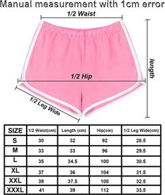 img 3 attached to URATOT 5 pack Women's Cotton Yoga Dance Short Pants for Sport, Summer Athletic Cycling, Hiking & Sports Activities Shorts