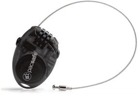 img 3 attached to 🔒 Pacsafe Retractasafe 100: Unisex Retractable Cable Lock for Enhanced Security