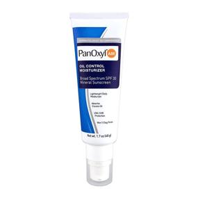 img 4 attached to 🌞 PanOxyl Oil Control Daily Moisturizer - Lightweight Facial Moisturizer with Shine Control, SPF 30 & Non Comedogenic Formula - 1.7 Oz