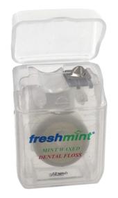 img 1 attached to 🦷 144 Spools of Freshmint 12 Yards Mint Waxed Dental Floss - Premium Oral Care Accessory for Clean and Healthy Teeth