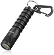 lumintop edc01 keychain flashlight: powerful 120 lumens pocket torch with long-lasting battery, 3 modes, ipx8 waterproof, for indoor and outdoor use logo