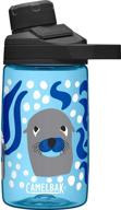 🦭 camelbak chute mag kids bpa-free water bottle - 14oz, curious sea lions, seo-friendly model:2288401040 logo