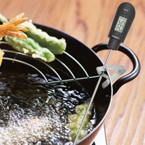 img 2 attached to Efeng Candy Thermometer Spatula: A Digital Cooking Essential with Pot Clip