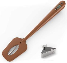 img 4 attached to Efeng Candy Thermometer Spatula: A Digital Cooking Essential with Pot Clip