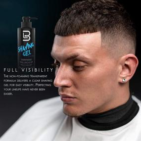 img 2 attached to 🪒 Level 3 Shaving Gel: Achieve the Perfect Straight Razor Shave with Refreshing Aqua Fragrance - Non-Irritating Formula, No Hot Towel Required