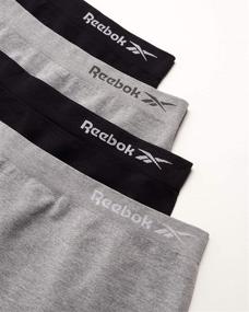 img 3 attached to 🩲 Reebok Seamless Cartwheel Shorties for Girls - Pack of 4 Underwear