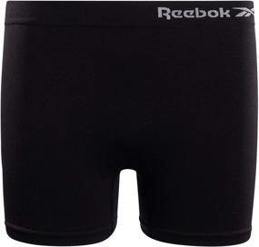 img 2 attached to 🩲 Reebok Seamless Cartwheel Shorties for Girls - Pack of 4 Underwear