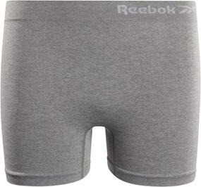 img 1 attached to 🩲 Reebok Seamless Cartwheel Shorties for Girls - Pack of 4 Underwear