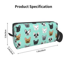 img 2 attached to Bulldog Adorable Cosmetic Toiletry Organizer Travel Accessories