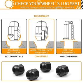 img 2 attached to MIKKUPPA 24Pcs M14X1 5 Open Nuts