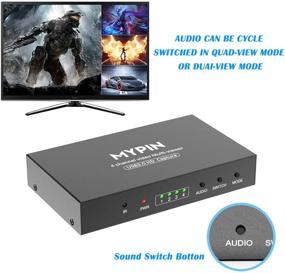img 1 attached to 📹 USB3.0 HDMI Video Capture Card, 4-Channel 1080P@60fps HDMI Game Capture Device for Multi-Channel Live Streaming with Loop Out, Compatible with Xbox One/ PS4/ Wii U/Nintendo Switch