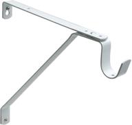 🛠️ nuk3y adjustable shelf rod bracket (white) – sturdy & heavy-duty support for shelves logo