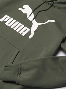 img 1 attached to PUMA Classics Fleece Hoodie Cotton Men's Clothing in Active