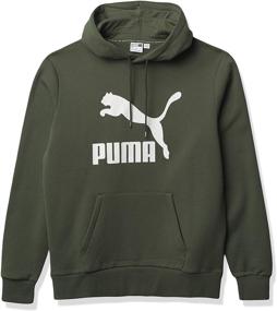 img 2 attached to PUMA Classics Fleece Hoodie Cotton Men's Clothing in Active