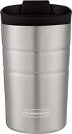 💧 rubbermaid leak-proof flip lid thermal bottle, 10 oz - black: stay hydrated on-the-go! логотип